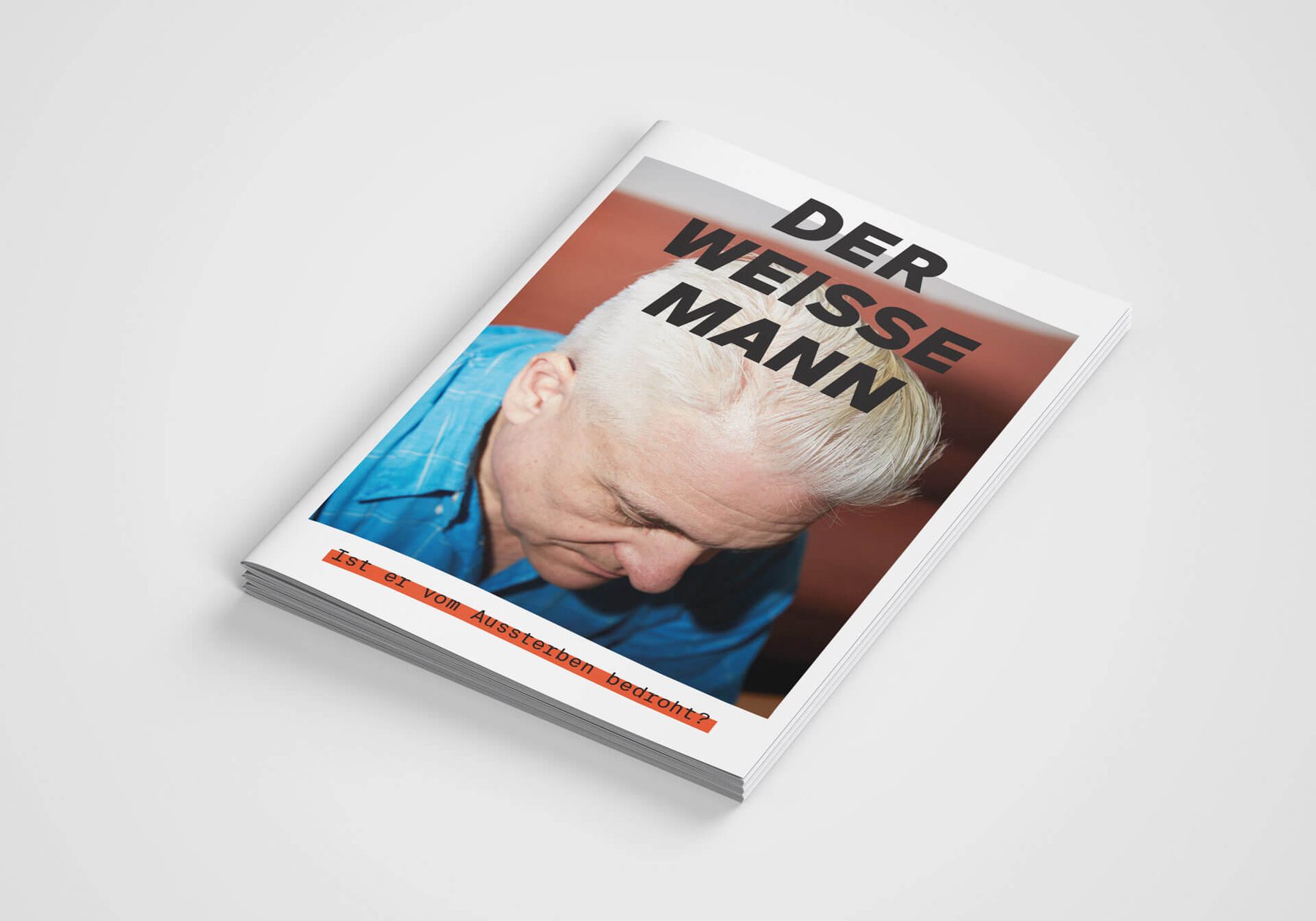 Photography and interview spreads of the magazine